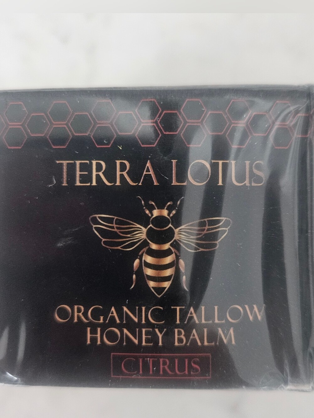Tallow, Organic Honey Balm - Natural Moisturizing Body Balm, Citrus - NEW